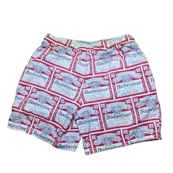 American Vintage 80s Budweiser Mens Shorts Small - Picture 4 of 6